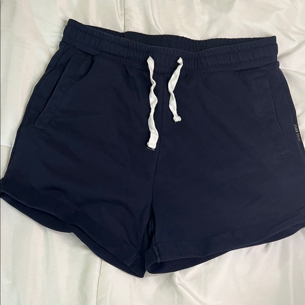 Little Bipsy Navy Athletic Shorts